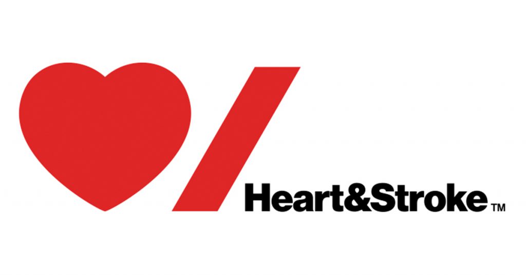 "Heart&Stroke" logo