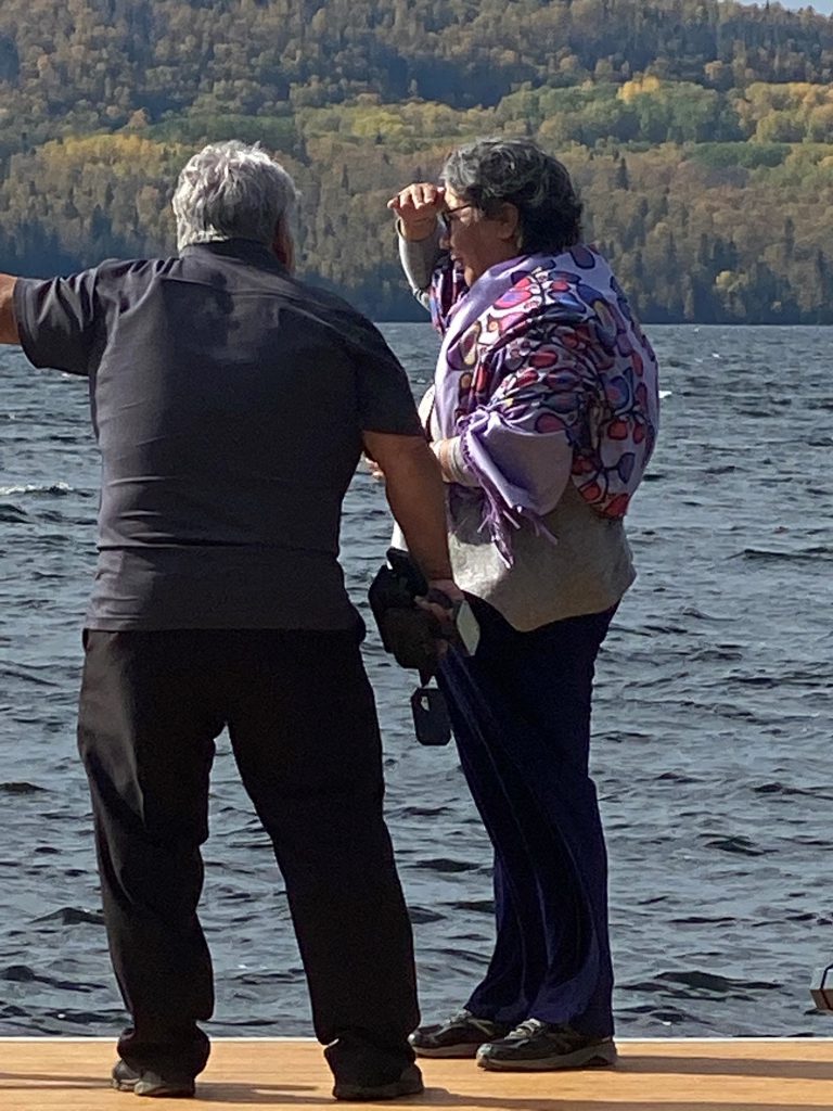 National Chief RoseAnne Archibald and Chief Paul Gladu