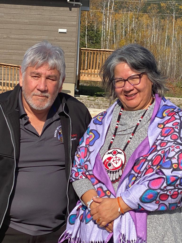 National Chief RoseAnne Archibald and Chief Paul Gladu