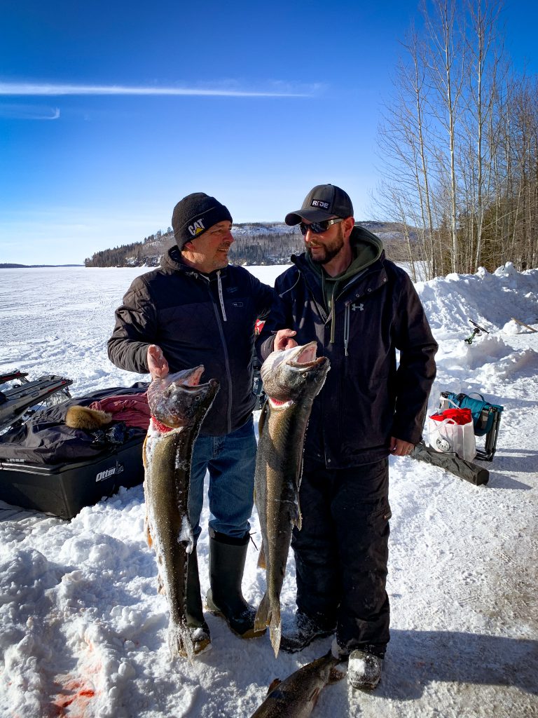 ice fishing 2023 - top two fish