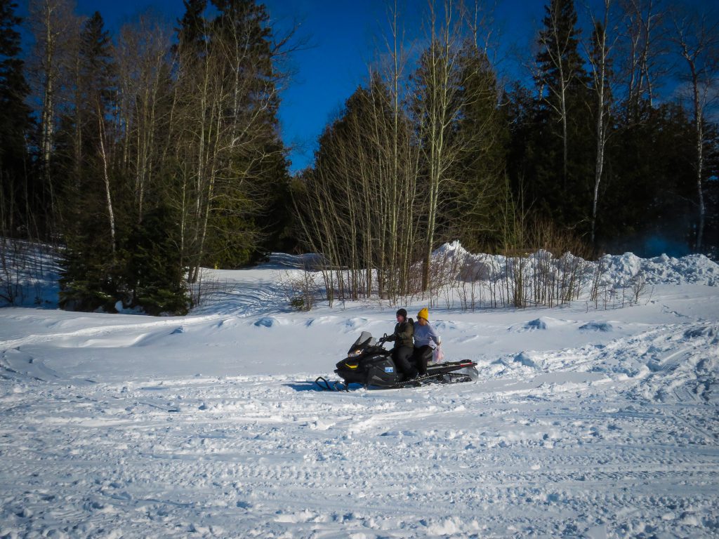 ice fishing 2023 - skidoo